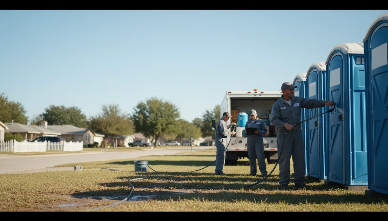 Long-Term Portable Toilet Rental in Grady, AL near me